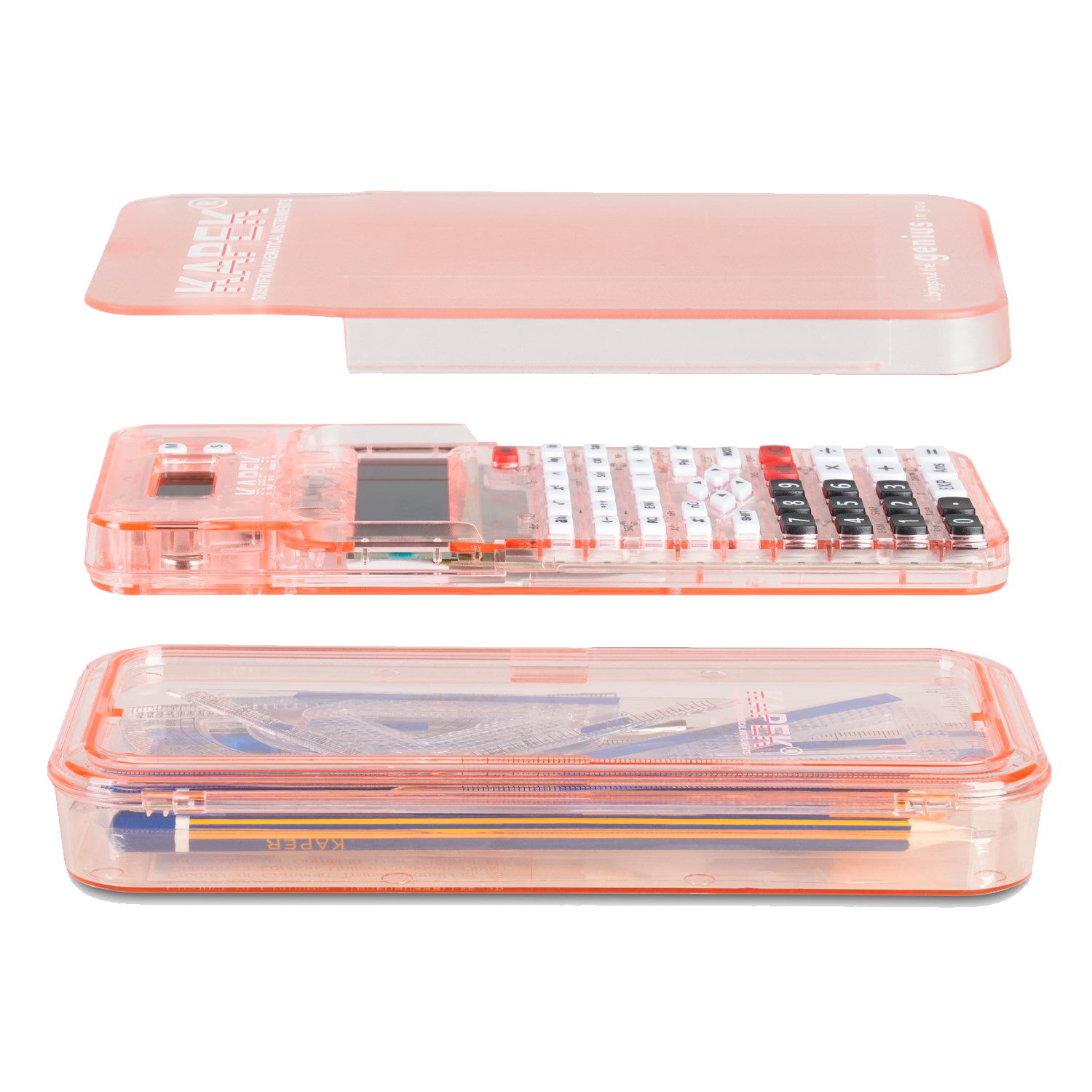 KAPEK Mathematics Set - Pink - KAPEK.net